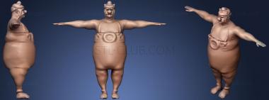 3D model OBELIX (STL)